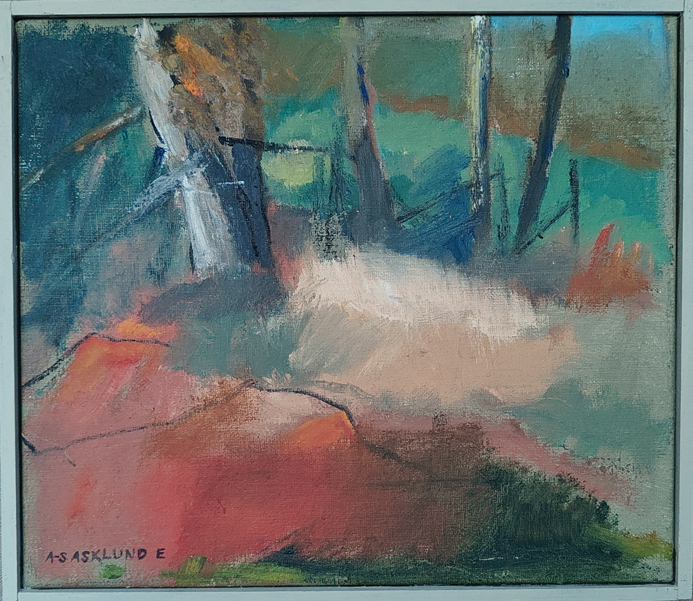 15. Akrylmålning, Ann-Sofie Asklund Erbenius