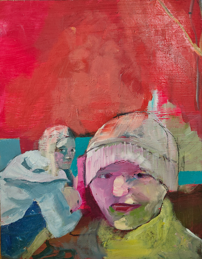 20. Min älskade syster, oljemålning, Elin Redin