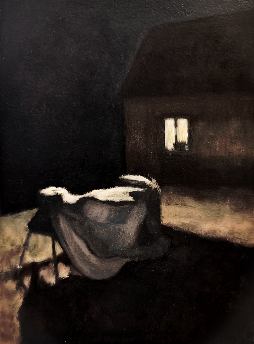 24. Ljuset, oljemålning, Eva-Karin Strand Wåtz